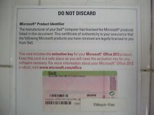 Microsoft Office 2013 Home and Business Full Retail Product Key Card (PKC) =NEW= picture