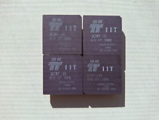 IIT 3C87-25 387 FPU for 386 CPU 25Mhz vintage FPU GOLD QTY:1 picture
