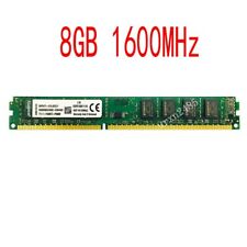 Kingston 8GB PC3-12800U 2Rx8 DDR3 1600MHz KVR16N11/8 Desktop DIMM Memory SDRAM picture