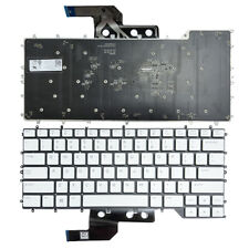 Laptop For Dell Alienware White W/Backlit US 2020 Keyboard M15 R2 R3 R4 0Y00RH picture