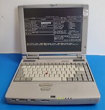 Retro Toshiba Tecra 520CDT Pentium Vintage Laptop Computer Powers On - AS IS picture