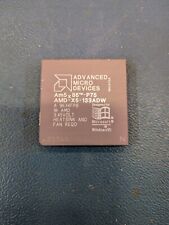 AMD Am5x86-P75 Socket 3 PGA CPU AMD-X5-133ADW, Rare, Gold Recovery, Vintage picture