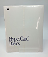 NEW/SEALED Apple Macintosh HyperCard Basics User’s Manual with Disk picture