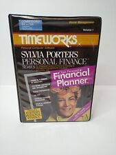 VTG Timeworks Sylvia Porter's Personal Finance Vol #1-For Commodore 64 And 128  picture