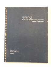 IBM Selectric I/O Keyboard Printer Customer Engineering Manual of Instruction picture