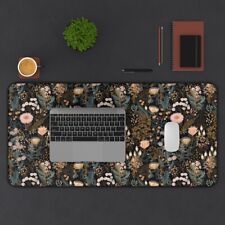 Dark  Wildflowers Desk Mat Large Mouse Pad Office Laptop Computer picture