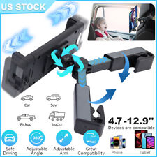 Universal Car Back Seat Headrest Phone Holder Mount for iPad Tablet iPhone US picture