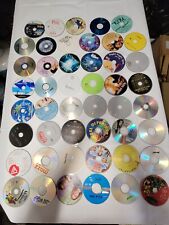LOT of 47 Loose Music Cds, Games, Movies (Discs Only) Assorted Cds Bulk(Read) picture