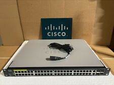 Cisco SG350X-48P-K9 48 port Gigabit Poe Stackable Network Switch picture