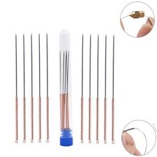 10pcs Stainless Steel V6 Nozzle Cleaning Needles Tool 0.15-1mm Drill 3D Printer picture