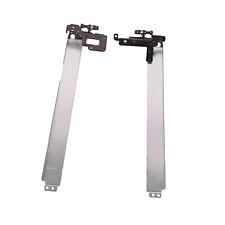 NEW SILVER LEFT & RIGHT LCD SCREEN HINGES FOR DELL LATITUDE 3520 E3520 NON-TOUCH picture