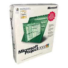 SEALED Microsoft Project 2000 w/ Project Central Client & Server Software NOS picture