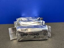 LOT OF 3 BRAND NEW SONY UPP110HD THERMAL PRINT MEDIA PAPER 110mm X 20m TYPE II picture