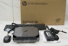NEW HP Z2 Mini G4 Workstation Intel i3-9100 @3.60GHz 8GB RAM w/AC Keyboard Mouse picture