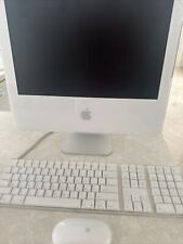 Apple iMac 17 Inch 2005 With Keyboard And Wireless Mouse Screen Lines But Works picture