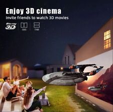 3D 4K Cinema 1080P Smart Android Wifi LED DLP Home Portable Mini Projector picture
