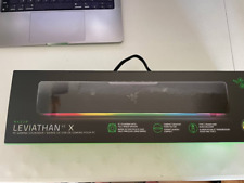 Razer Leviathan V2 X Soundbar Speaker - Bluetooth, USB-C, Chroma RGB - Black picture