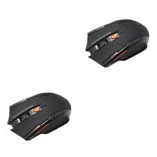 2pcs 2.4GHz Wireless Gaming Mouse 6 Buttons USB Optical Mouse with USB picture