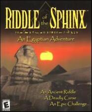 Riddle Of The Sphinx PC CD ancient Egypt archeology tomb secrets mystery game picture