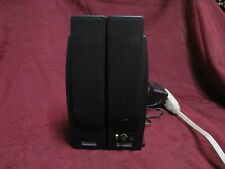 Altec Lansing Series 100 2 Satellite Speakers phone Computer PC w power supply picture