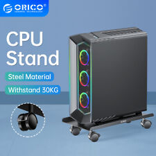 ORICO Mobile CPU Stand Adjustable Computer Tower Stand with Caster Wheels Sturdy picture