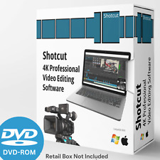 Shotcut Professional HD Video Editing Software Suite- 4K Movie Windows & Mac DVD picture