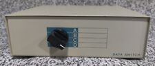 Vintage Data Transfer Switch 4 Channel Computer Parallel Serial Control picture