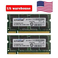 Crucial 8 GB (2x 4GB) PC2-6400 DDR2 800Mhz  Laptop Memory SODIMM For Notebook US picture
