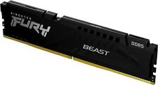 RAM Kingston Fury Beast Black 128GB 4x32GB 5600MT/s DDR5 CL40 KF556C40BBK4-128 picture