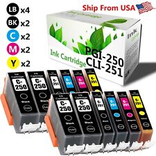 12-Pack PGI-250XL ink Cartridge for Canon MX922 MX722 MG7120 MG5520 Printer picture