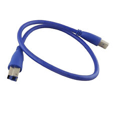 10pcs USB 3.0 Type A Male To B Male Printer Scanner Data Wire Cord Cable 1.5ft picture