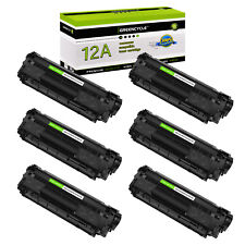1-6PK Toner Cartridge Fit for HP 12A Q2612A Laserjet 1010 1012 1018 1020 Printer picture