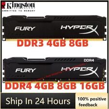 HyperX FURY DDR3 DDR4 8GB 16GB 3200 2666MHz 2400MHz 2133MHz Desktop Memory DIMM picture