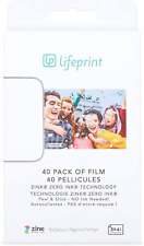 40 Pack of Film for  Augmented Reality Photo and Video Printer. 3X4.5 Zero Ink S picture