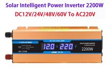 DC12/24/48/60V To AC220V New CARMEAR AER-2200W Solar Intelligent Power Inverter picture