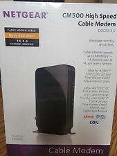 NEW Netgear CM500 High Speed Cable Modem | Docsis 3.0  16x4 Channel 680Mbps picture