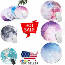 Space Round Mouse Pad PC Gaming Non Slip Mice Mat For Laptop Notebook Computer picture