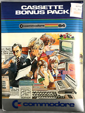 NIB Cassette Bonus Pack Commodore 64 Commodore Business Machines published 1983 picture