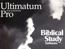 Ultimatum Pro: The Ultimate Bible 2004 PC CD KJV ASV reference plan lesson notes picture