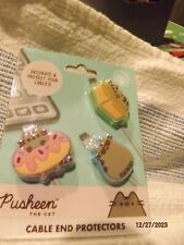 Pusheen The Cat Cable End Protectors--Brand New picture