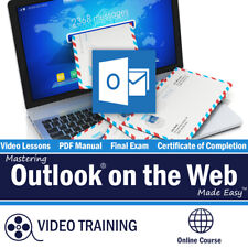 Learn Microsoft OUTLOOK ON THE WEB Video Training Tutorial Digital Course picture