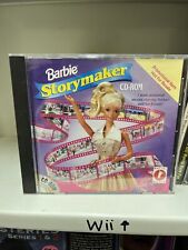 VTG Barbie Storymaker Mattel Media CD-ROM Windows Software Game Disk MINT picture
