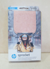HP SPROCKET PORTABLE PRINTER 2ND EDITION BLUSH PINK picture