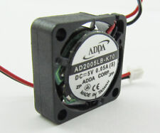 10pcs ADDA Ball Bearing MINI DC Cooling fan AD2005LB-K70 5V 0.05A 20x20x6mm 2006 picture