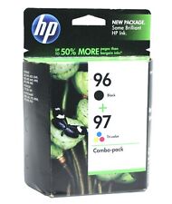 2PK Genuine HP 96 HP 97 Ink Cartridge for Deskjet 5740 6540 6940 9800 EXP DATE picture