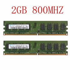 4GB 2x 2GB PC2-6400 DDR2 800MHz 240Pin 1.8V DIMM RAM Desktop Memory For Samsung picture