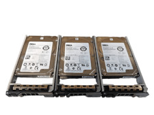 LOT OF 3 Dell PGHJG 300GB SAS 6Gbps 2.5