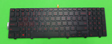 NEW Dell Inspiron 5576 5577 Red Backlit Keyboard V9F14 picture