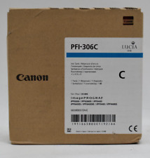 Genuine Canon PFI-306C Cyan 330ml Ink Tank ImagePrograf picture