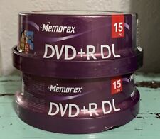 [NEW SEALED] Memorex Dual Layer DVD+R DL 30-Pack 8X, 8.5GB, 240 Minutes Blank picture
